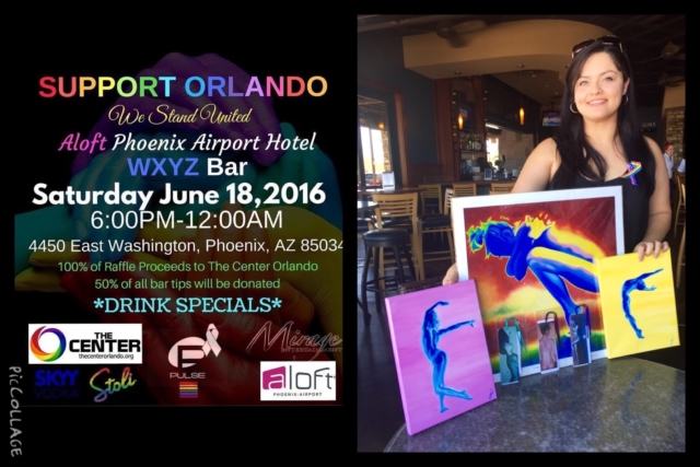 Donation for the silent auction for LGBT The Center Orlando in support of Orlando Victims